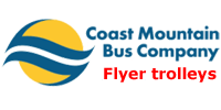 Coast Mountain Bus Company Flyer trolleybuses